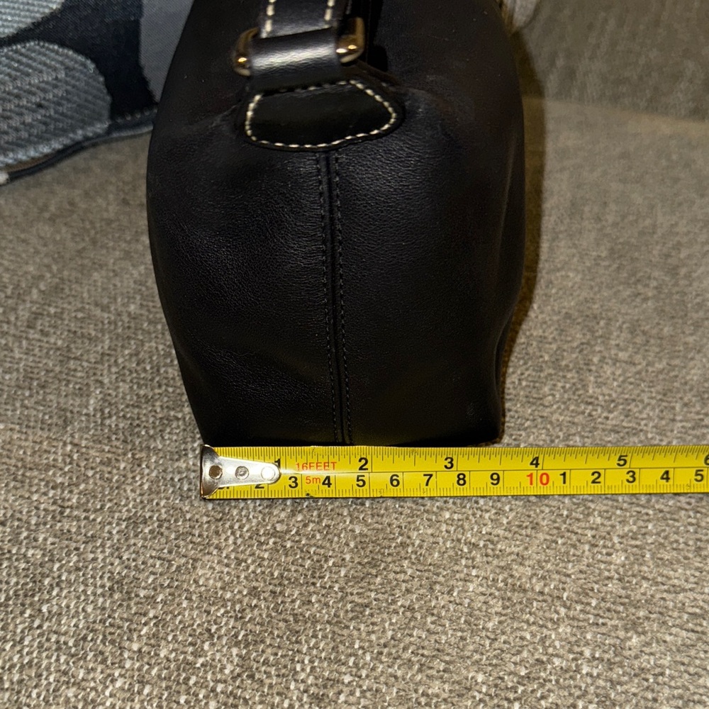 Coach Super Mini Leather Handbag - Picture 11 of 12
